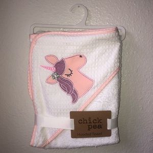 Unicorn hooded towel